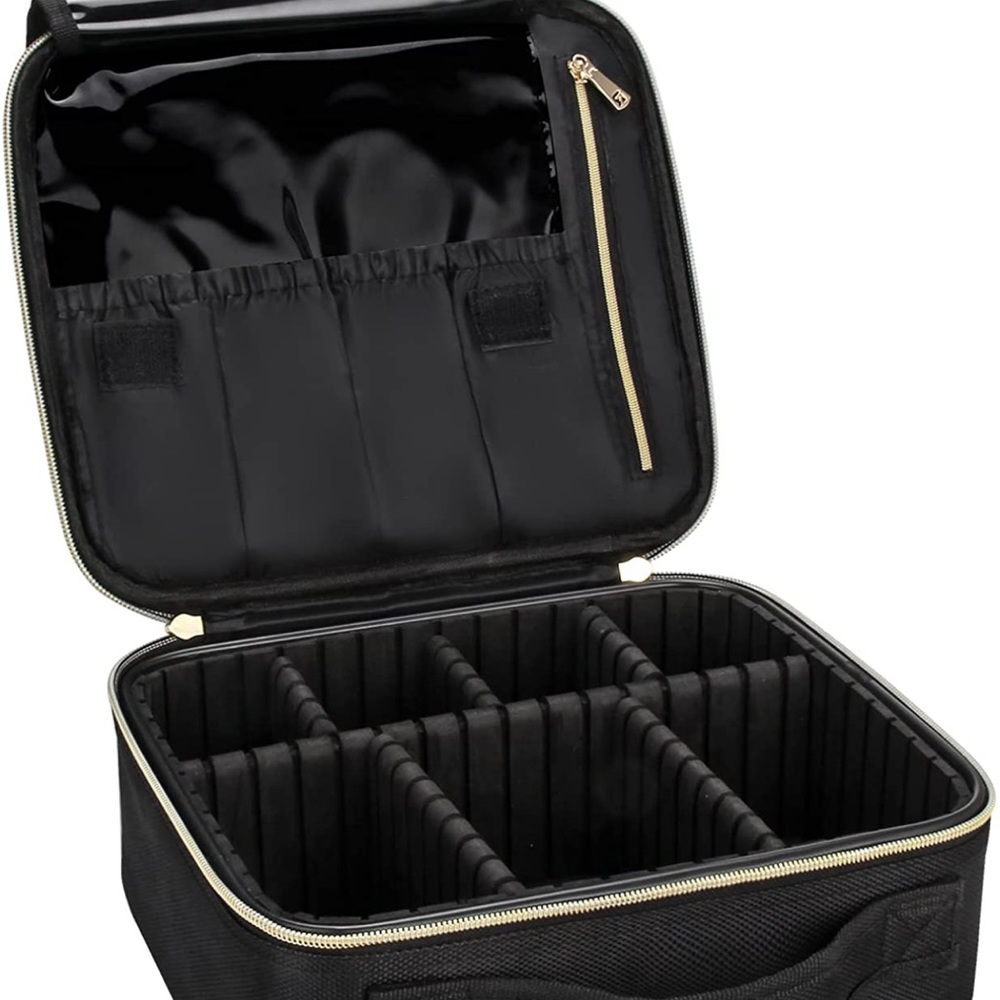 Black Makeup Bag